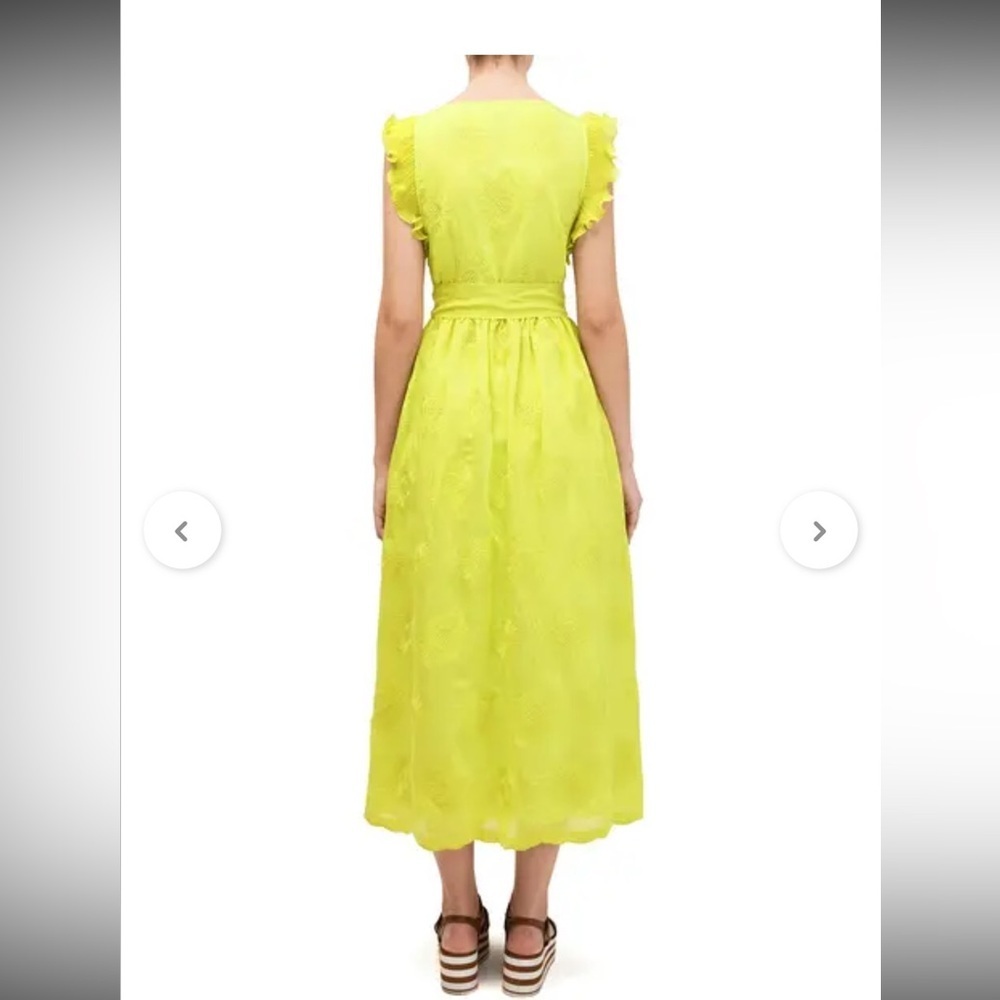 Kate Spade New York bloom Oganza embroidered floral dress size 6 - Picture 3 of 15